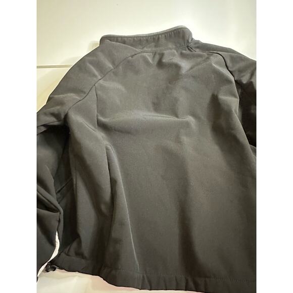 Women XL Black Jacket Shell Outer Fleece Inner comfort soft zip pockets sport - Picture 9 of 10